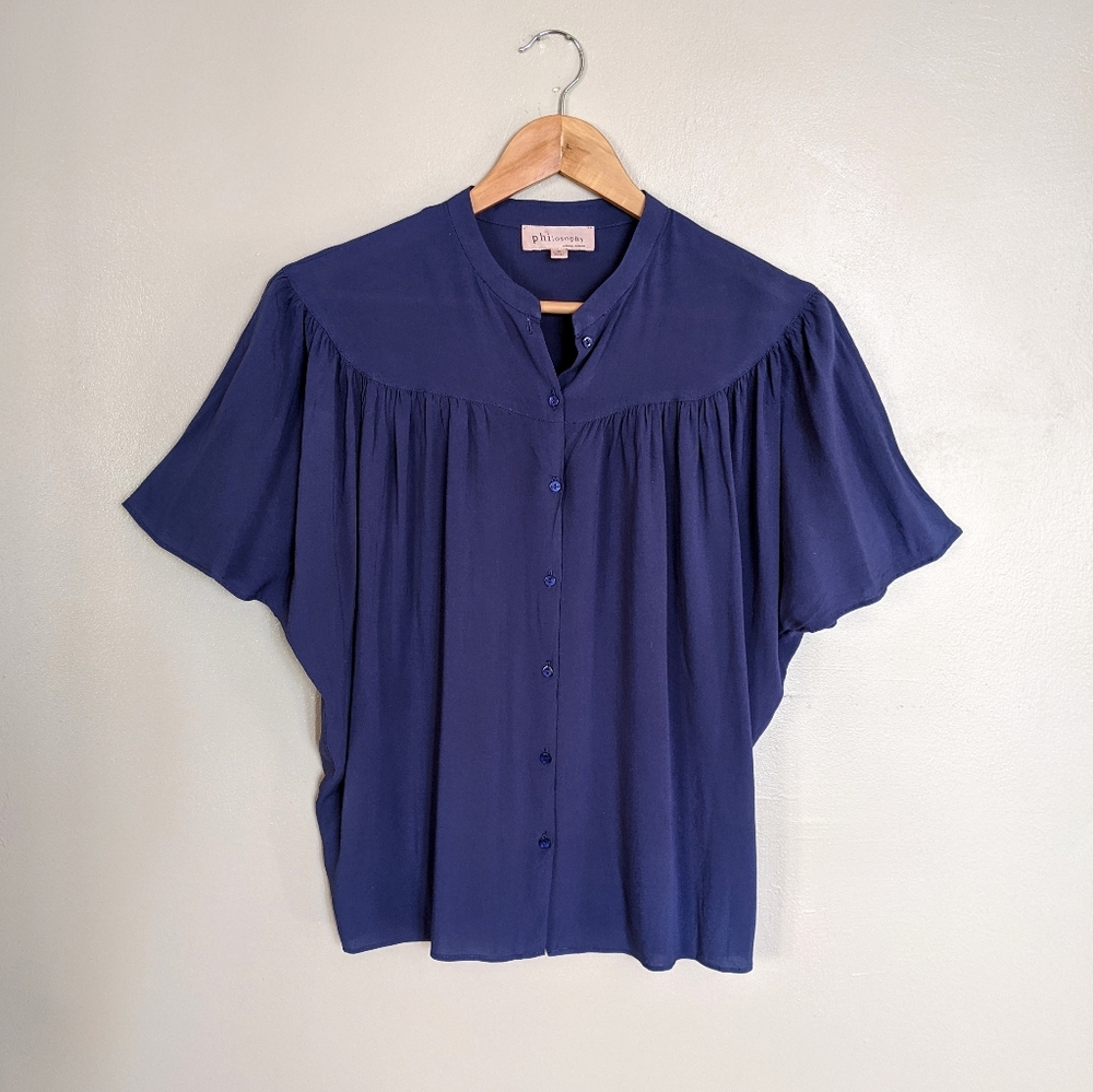 Philosophy Cape Blouse
